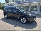 2017 Toyota Highlander Limited Black vin: 5TDDZRFH9HS465555