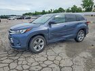 2018 Toyota Highlander Limited Blue vin: 5TDDZRFH9JS887847