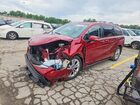 2021 Toyota Sienna Platinum 7-passenger Red vin: 5TDERKEC1MS055280