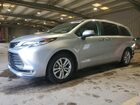 2023 Toyota Sienna Platinum 7-passenger Серебряный vin: 5TDESKFC4PS104785