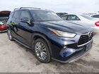 2021 Toyota Highlander Platinum Dark Blue vin: 5TDFZRAH0MS072148