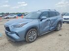 2022 Toyota Highlander Platinum Blue vin: 5TDFZRAH4NS137259