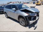 2020 Toyota Highlander Platinum Серебряный vin: 5TDFZRAH8LS010270