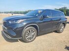 2021 Toyota Highlander Platinum Черный vin: 5TDFZRAH9MS078594