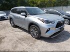 2020 Toyota Highlander Platinum Silver vin: 5TDFZRBH5LS052281