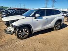 2020 Toyota Highlander Hybrid Xle White vin: 5TDGBRCH3LS506129