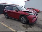 2020 Toyota Highlander Xle Burgundy vin: 5TDGZRAH5LS023417