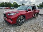 2020 Toyota Highlander Xle Red vin: 5TDGZRBH1LS047292