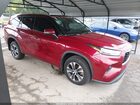 2022 Toyota Highlander Xle Темно-бордовый vin: 5TDGZRBH3NS202816