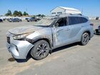 2020 Toyota Highlander Silver vin: 5TDGZRBH4LS500434