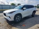 2021 Toyota Highlander Xle White vin: 5TDGZRBH4MS137618