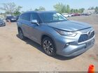 2020 Toyota Highlander Xle Gray vin: 5TDGZRBHXLS048862