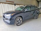 2021 Toyota Highlander Xle Black vin: 5TDHZRBH6MS095151