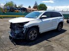 2016 Toyota Highlander Xle White vin: 5TDJKRFH2GS267258