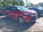 2021 Toyota Sienna Xle Red vin: 5TDJRKEC2MS055187