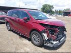 2021 Toyota Sienna Xle Red vin: 5TDJRKEC5MS032888