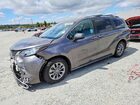 2022 Toyota Sienna Xle Серый vin: 5TDJRKEC5NS101046