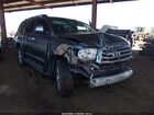2016 Toyota Sequoia Limited 5.7l V8 Gray vin: 5TDJW5G18GS128198