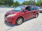 2017 Toyota Sienna Le Maroon vin: 5TDJZ3DC8HS157543