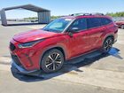 2022 Toyota Highlander Xse Red vin: 5TDJZRBH1NS248375