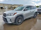 2018 Toyota Highlander Se Silver vin: 5TDJZRFH1JS895749