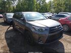 2019 Toyota Highlander Se Серый vin: 5TDJZRFH2KS609361