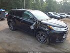 2019 Toyota Highlander Xle Black vin: 5TDJZRFH2KS619971