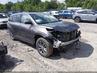2019 Toyota Highlander Xle Gray vin: 5TDJZRFH3KS582297