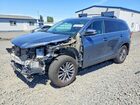 2019 Toyota Highlander Xle Blue vin: 5TDJZRFH5KS708949