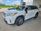 2017 Toyota Highlander Xle Белый vin: 5TDJZRFH7HS418480