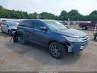 2017 Toyota Highlander Xle Light Blue vin: 5TDJZRFH7HS471535
