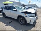 2019 Toyota Highlander Xle Белый vin: 5TDJZRFH7KS574459
