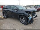 2017 Toyota Highlander Xle Black vin: 5TDJZRFH8HS465162