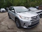 2018 Toyota Highlander Xle Gray vin: 5TDJZRFH8JS552582