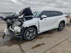 2023 Toyota Highlander Xle White vin: 5TDKDRAH1PS034221