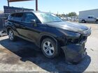 2023 Toyota Highlander Le Black vin: 5TDKDRAH2PS521749