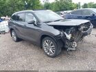 2023 Toyota Highlander Platinum Gray vin: 5TDKDRAH7PS507619