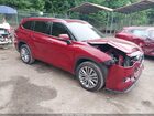 2023 Toyota Highlander Platinum Red vin: 5TDKDRAH9PS043166