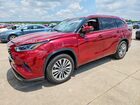 2024 Toyota Highlander Platinum Maroon vin: 5TDKDRAHXRS537491