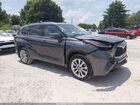 2023 Toyota Highlander Limited Серый vin: 5TDKDRBH0PS024004