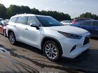 2023 Toyota Highlander Limited White vin: 5TDKDRBH4PS009974