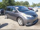 2016 Toyota Sienna Le 8 Passenger Gray vin: 5TDKK3DC1GS732265