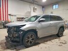 2016 Toyota Highlander Xle Gray vin: 5TDKKRFH0GS147611