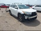 2016 Toyota Highlander Xle V6 White vin: 5TDKKRFH1GS136519