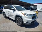 2016 Toyota Highlander Xle V6 White vin: 5TDKKRFH1GS165471