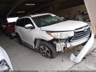 2016 Toyota Highlander Xle V6 White vin: 5TDKKRFH9GS168456
