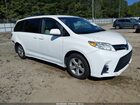 2020 Toyota Sienna Le White vin: 5TDKZ3DC0LS051133