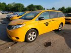 2017 Toyota Sienna Le Mobility Yellow vin: 5TDKZ3DC4HS876051