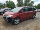 2019 Toyota Sienna Le Burgundy vin: 5TDKZ3DC5KS988039