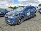 2019 Toyota Highlander Xle Синий vin: 5TDKZRFH3KS361285